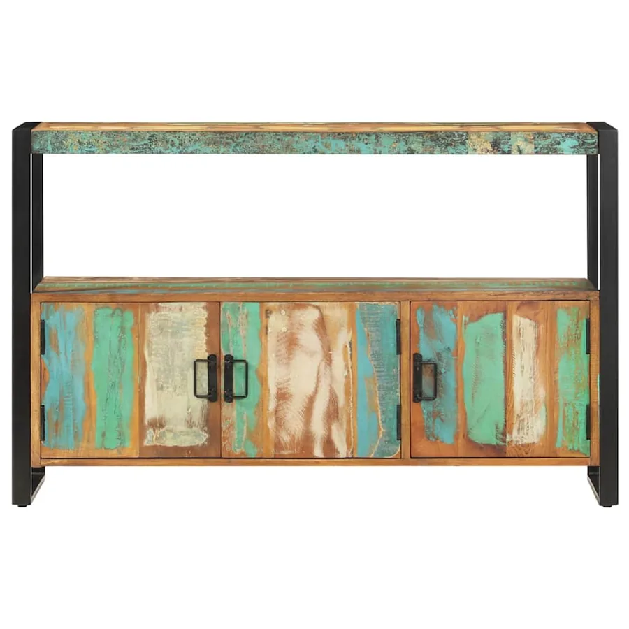 Buffet 120x30x75 cm Bois de récupération solide - 2