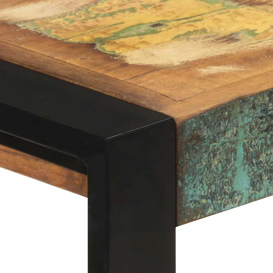 Buffet 120x30x75 cm Bois de récupération solide - 6
