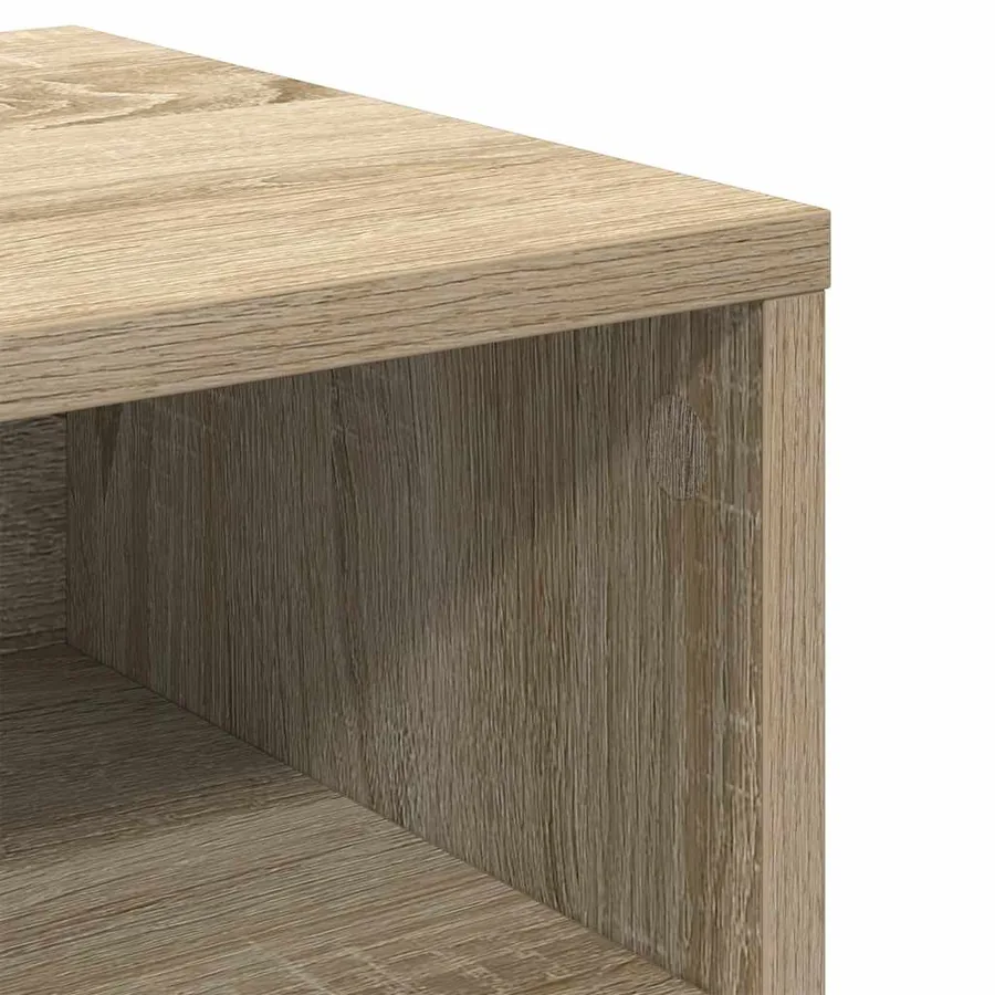 Table de chevet chêne sonoma 40x30x30 cm Bois d'ingénierie - 8