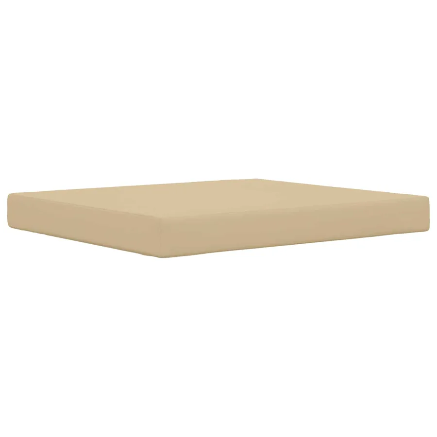 Coussin de canapé d'extérieur Polyester Beige 80 x 68,5 x 8 cm - 4