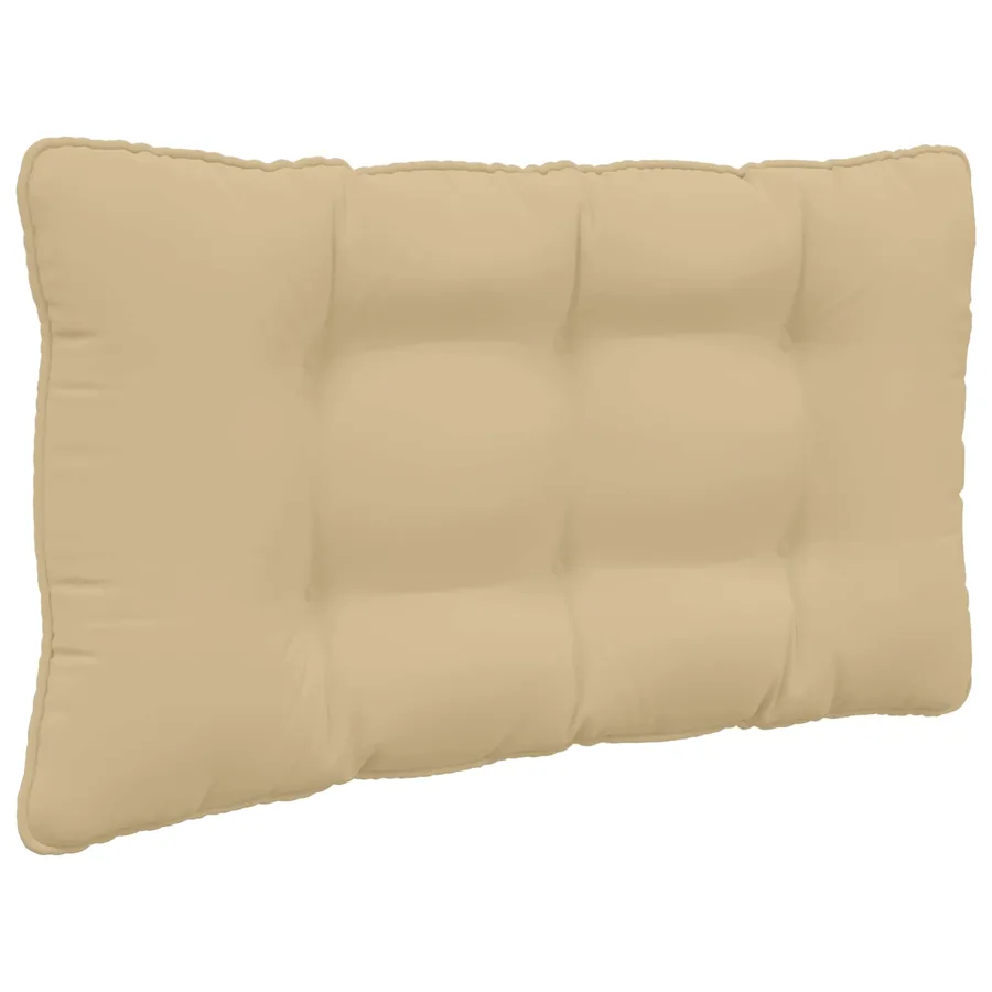 Coussin de canapé d'extérieur Polyester Beige 80 x 68,5 x 8 cm - 5