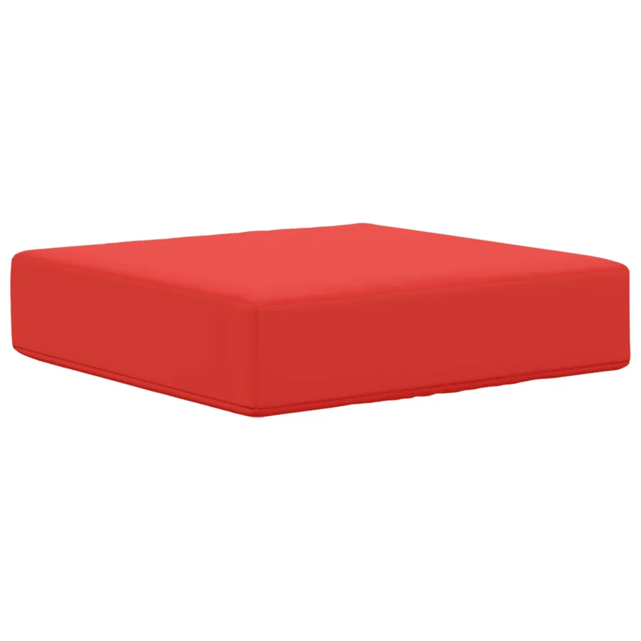 Coussin de Siège d'Extérieur Rouge 40 x 40 x 8 cm - 2