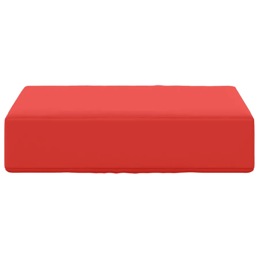 Coussin de Siège d'Extérieur Rouge 40 x 40 x 8 cm - 4