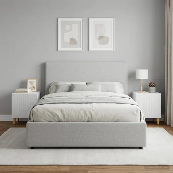 Cabinet de chevet 2 pcs Blanc 43 x 34,5 x 50 cm