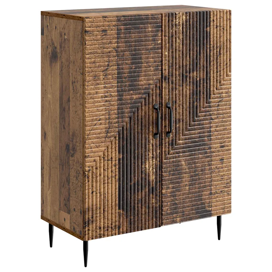 Buffet Bois ancien 66 x 34,5 x 89,5 cm Bois d'ingénierie - 2