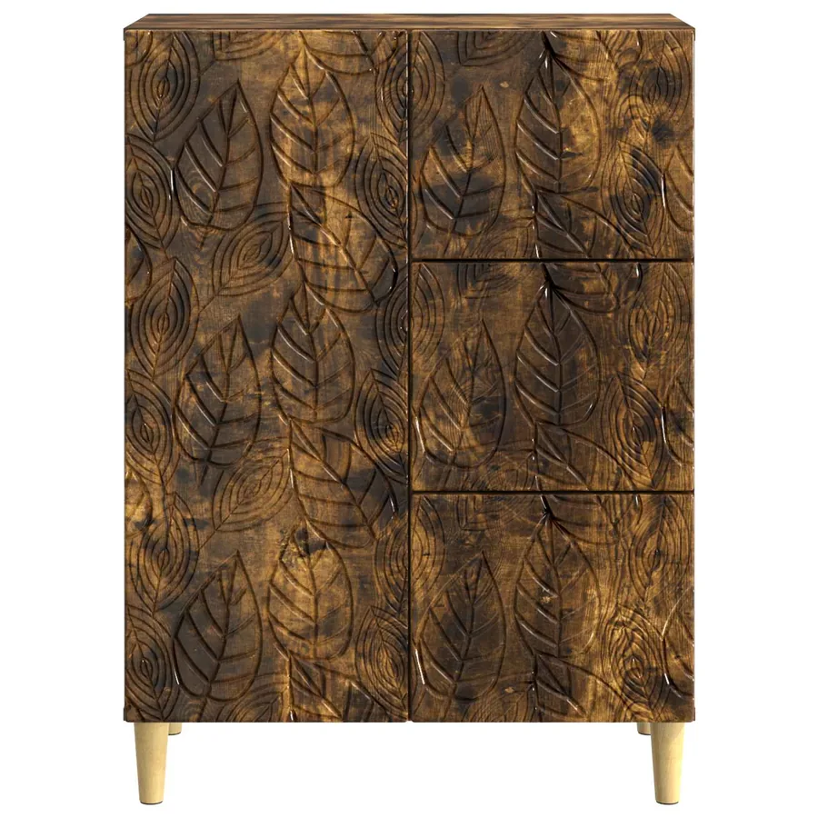 Buffet Chêne fumé 66 x 34,5 x 90 cm Bois d'ingénierie - 5