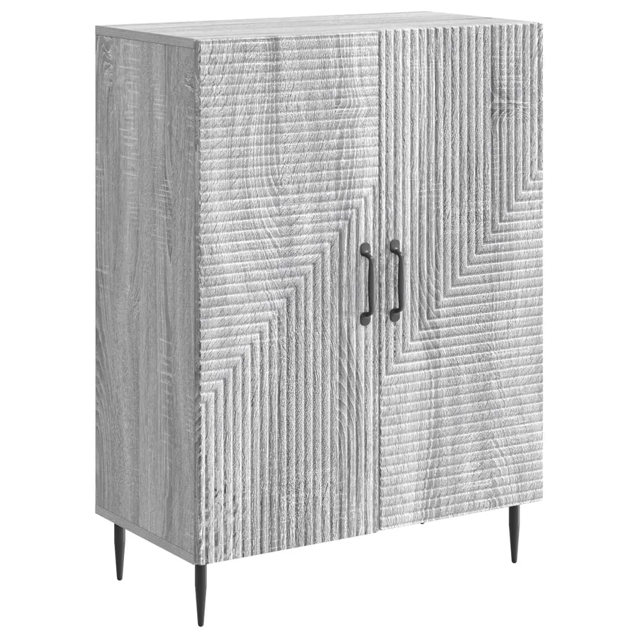 Buffet Sonoma gris 66 x 34,5 x 89,5 cm Bois d'ingénierie - 2