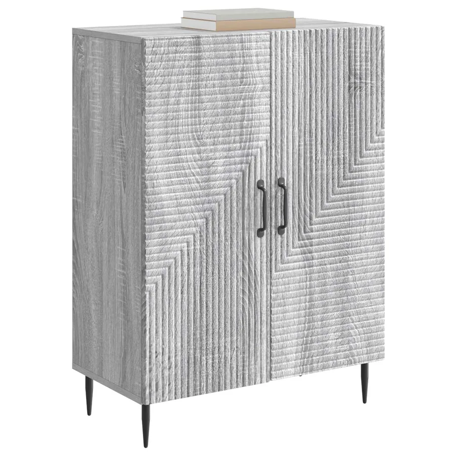 Buffet Sonoma gris 66 x 34,5 x 89,5 cm Bois d'ingénierie - 3