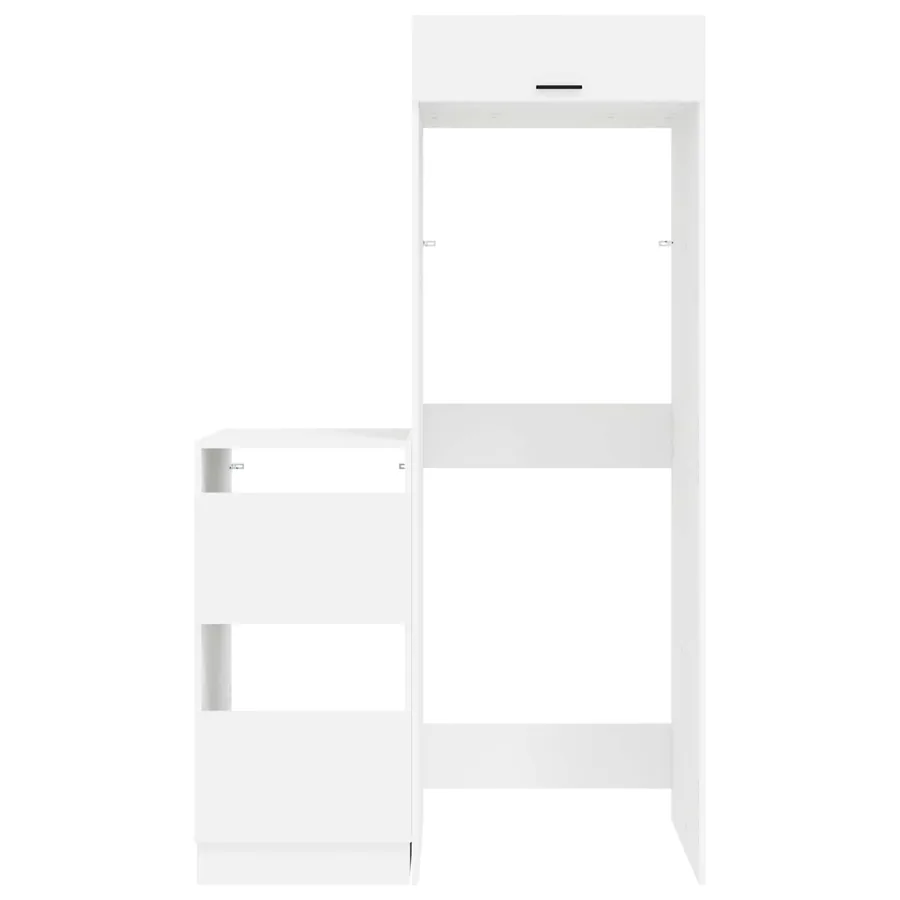 Ensemble de meubles de rangement pour la buanderie 2 pc Blanc - 6