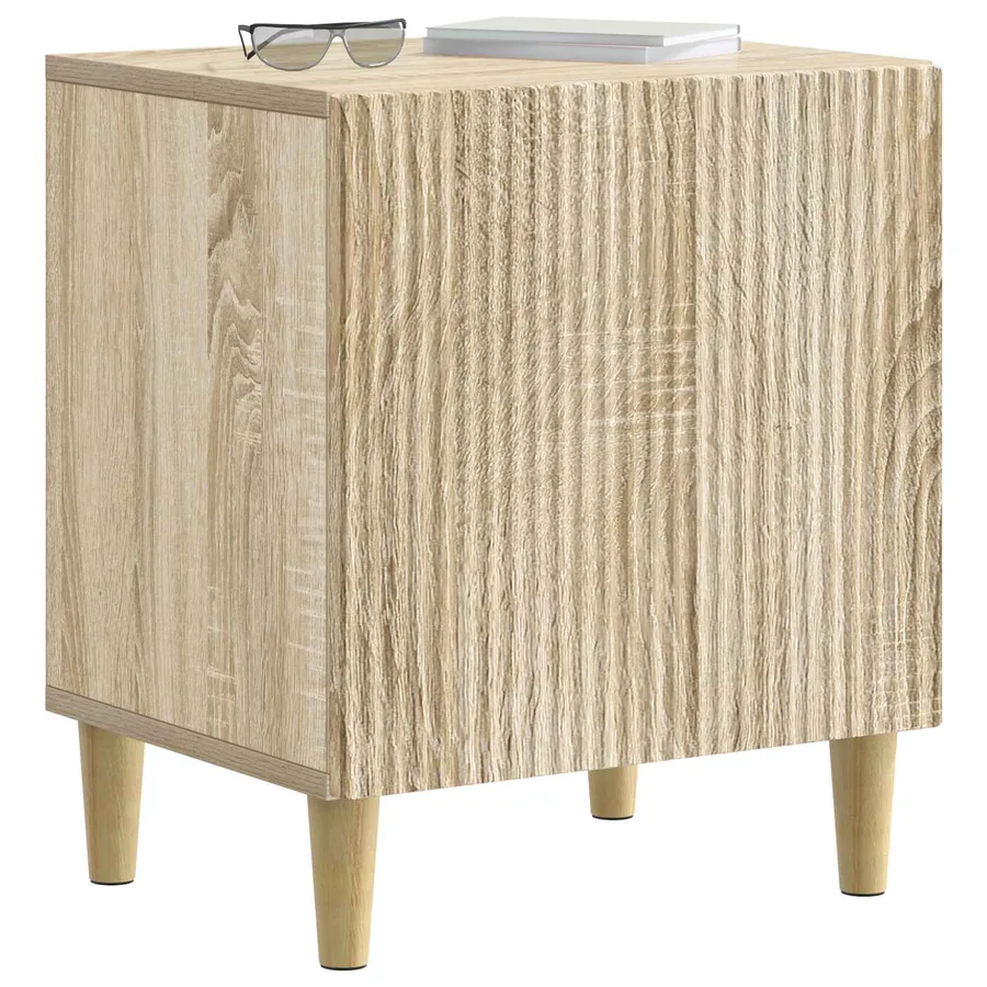 Cabinet de chevet 2 pcs Chêne Sonoma 43 x 34,5 x 50 cm - 3