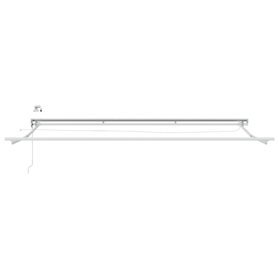 Auvent rétractable électrique Blanc 4,5 × 3 m - 7