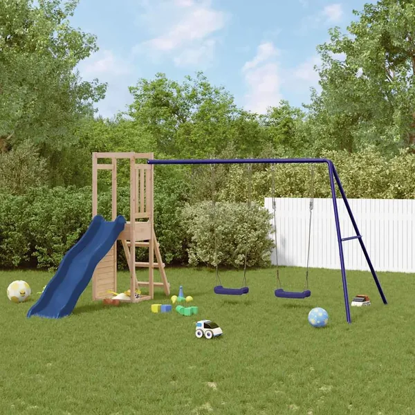 Aire de jeux d'extérieur bois de pin massif