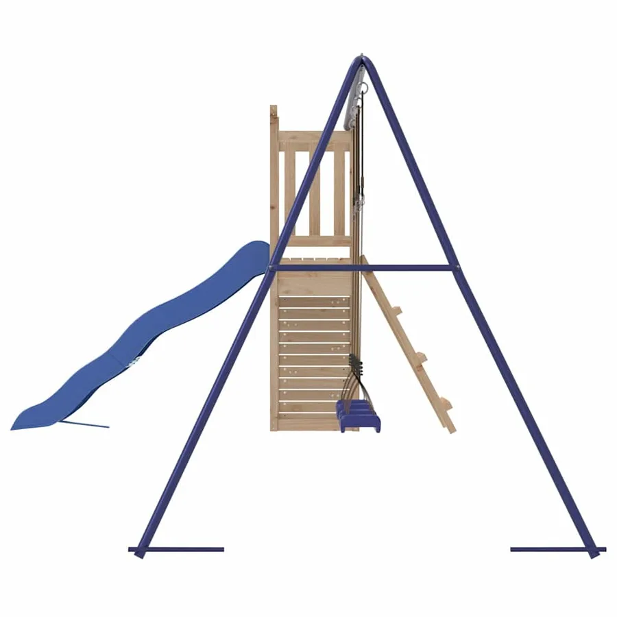 Aire de jeux d'extérieur bois de pin massif - 5