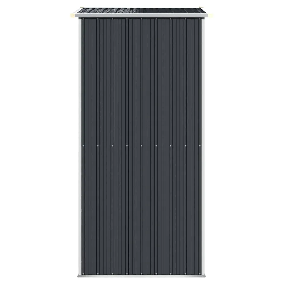 Abri de jardin Anthracite 192x108x223 cm Métal galvanisé - 5