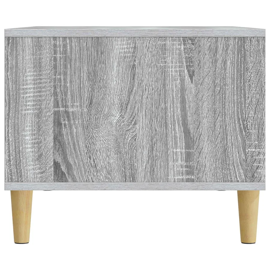Table basse Sonoma gris 90 x 50 x 40 cm Bois d'ingénierie - 6