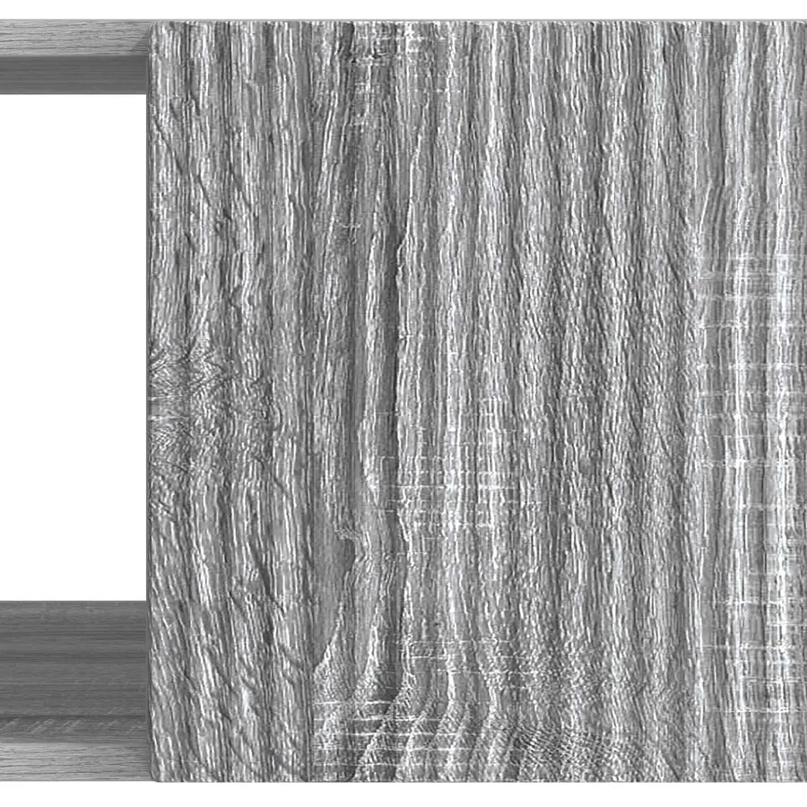 Table basse Sonoma gris 90 x 50 x 40 cm Bois d'ingénierie - 9