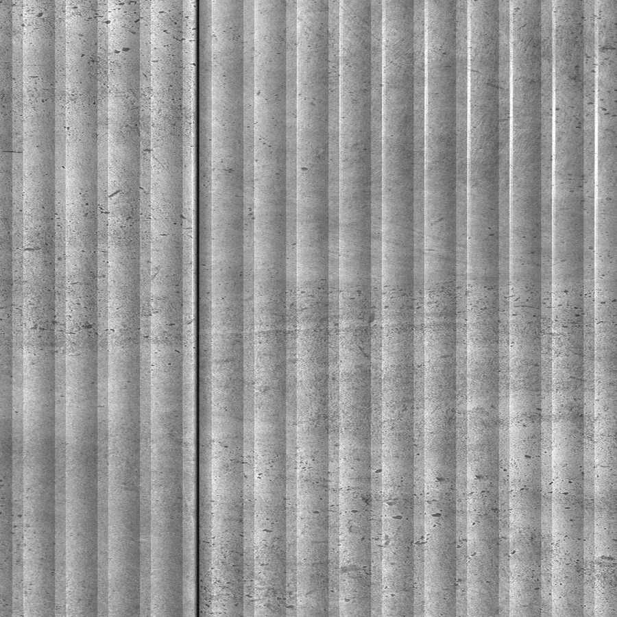 Buffet Gris béton 89 x 34,5 x 80 cm Bois d'ingénierie - 8