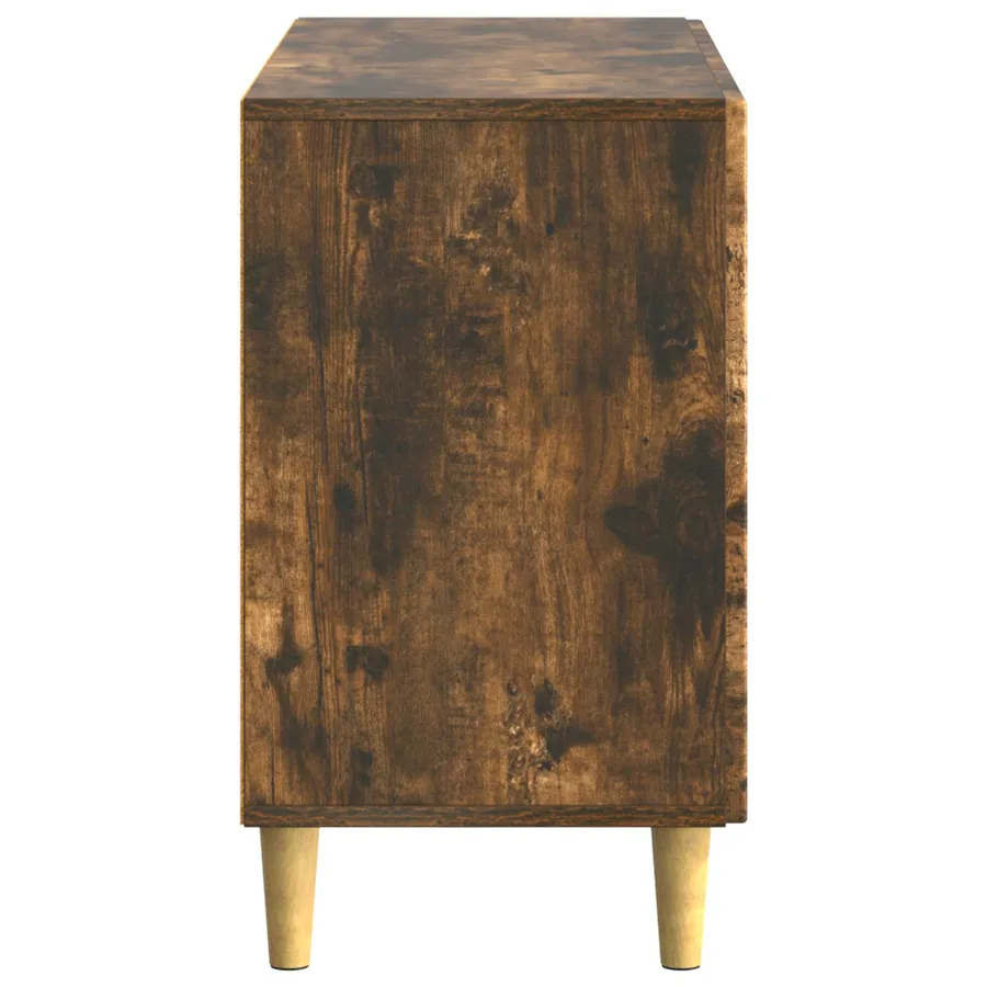 Buffet Chêne fumé 89 x 34,5 x 60 cm Bois d'ingénierie - 7