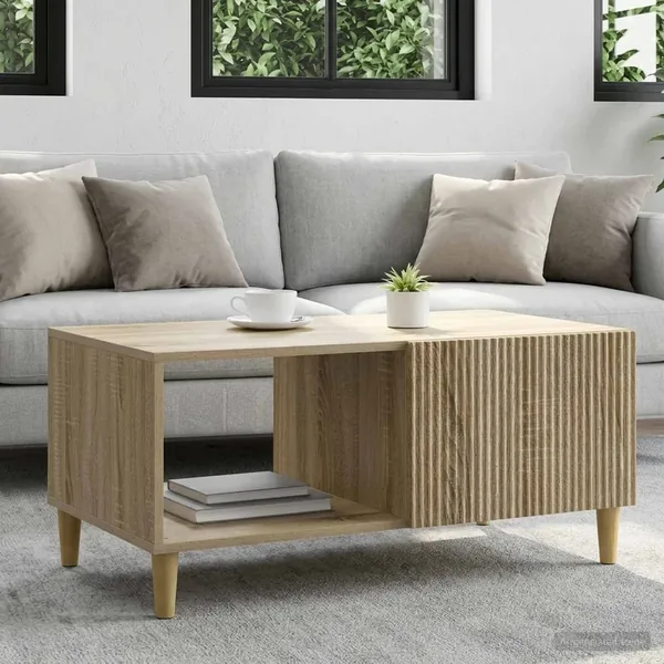 Table basse Chêne Sonoma 90 x 50 x 40 cm Bois d'ingénierie