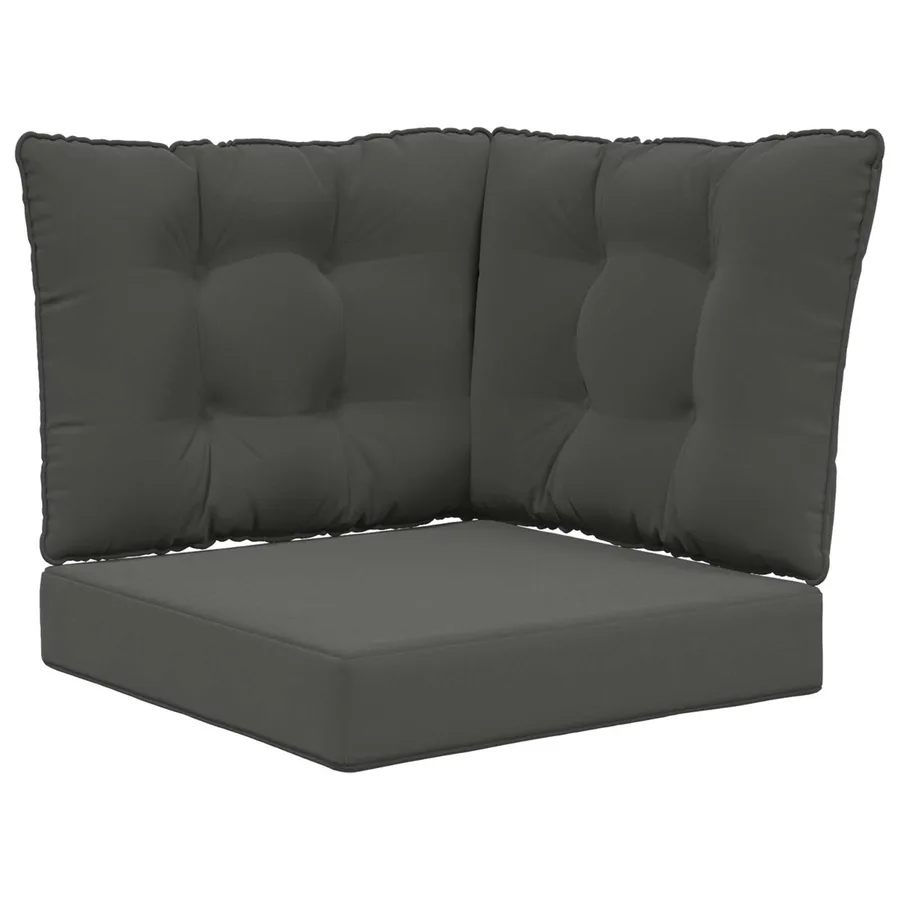 Coussin de canapé d'extérieur Polyester Anthracite - 2