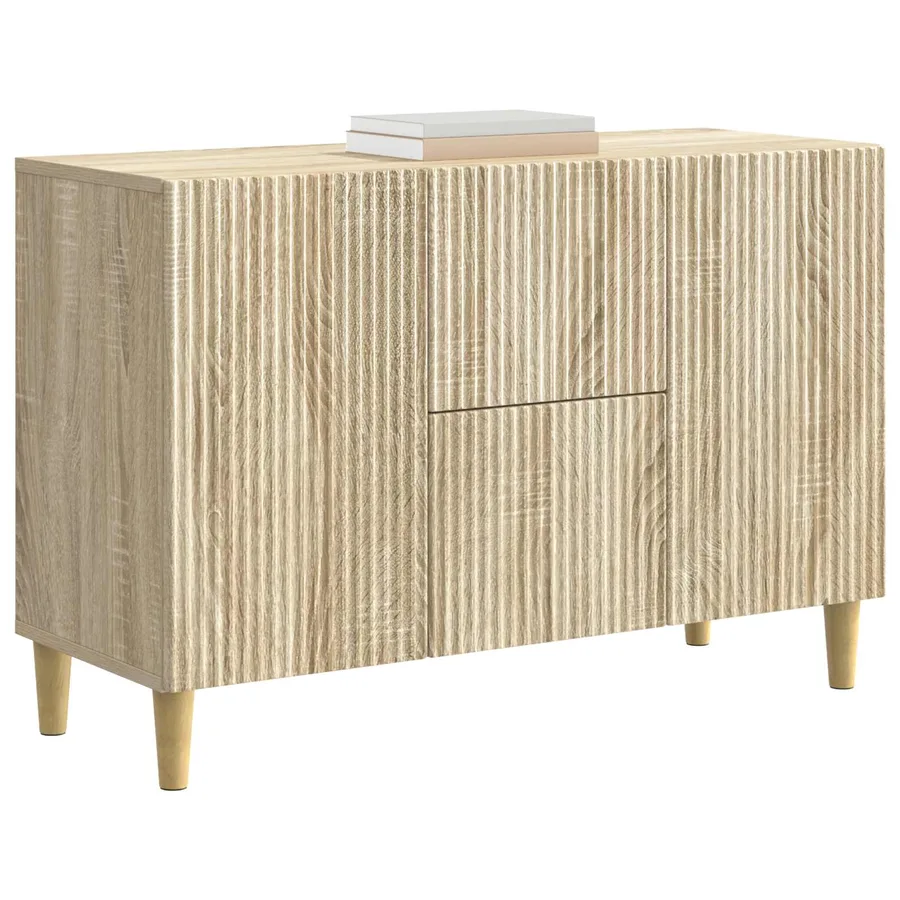 Buffet Chêne Sonoma 89 x 34,5 x 60 cm Bois d'ingénierie - 3
