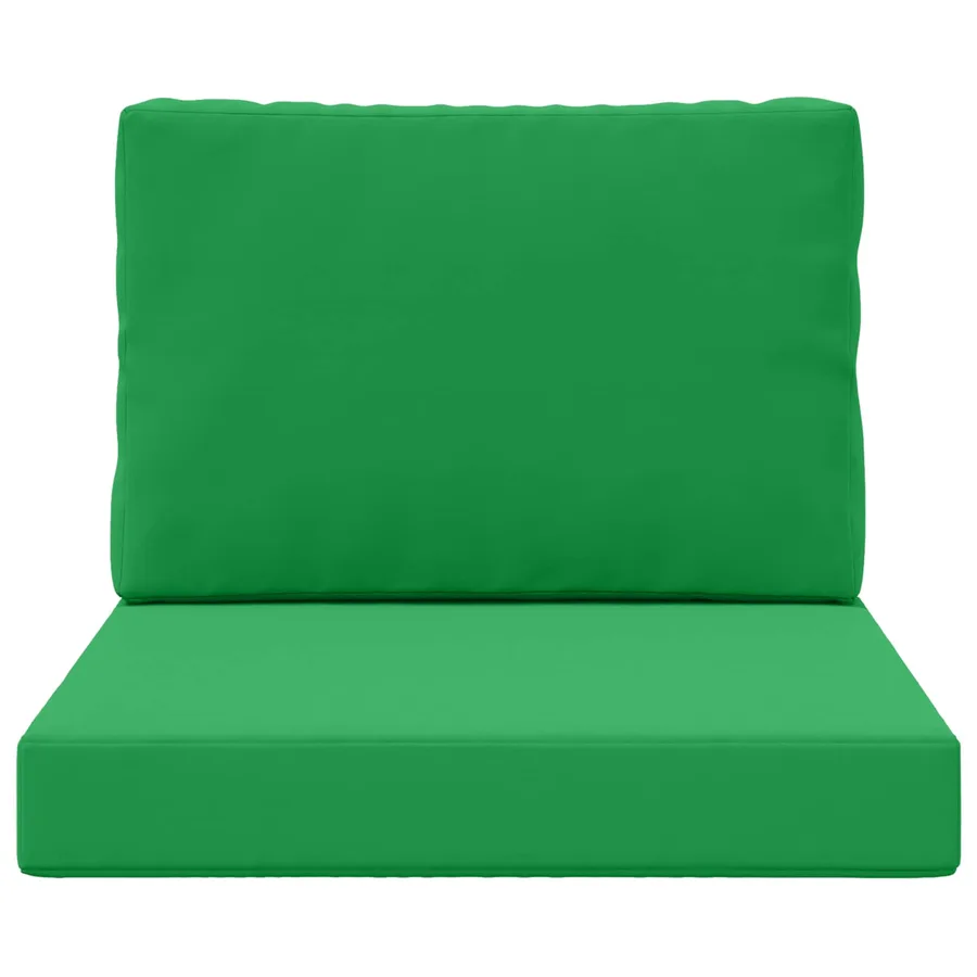 Coussin de canapé d'extérieur 2 pcs Vert Polyester - 6