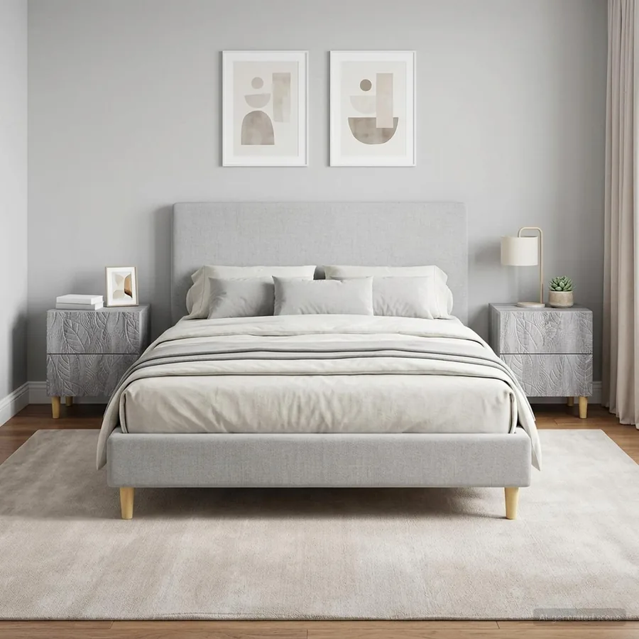 Table de chevet 2 pcs Sonoma gris 43 x 34,5 x 48 cm
