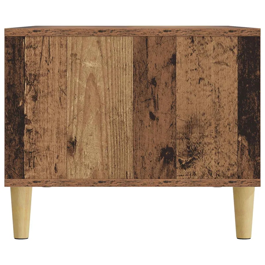Table basse Bois ancien 90 x 50 x 40 cm Bois d'ingénierie - 6
