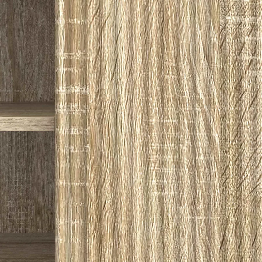 Meuble TV Chêne Sonoma 102 x 34,5 x 50 cm Bois d'ingénierie - 10