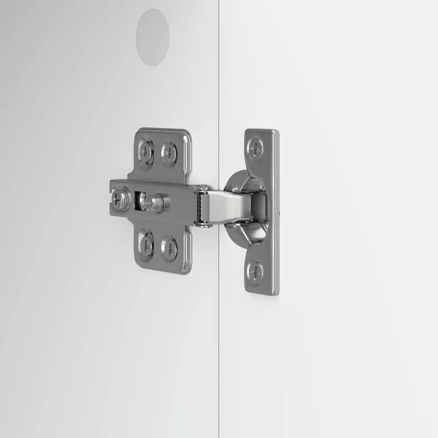 Meuble TV Blanc 102 x 34,5 x 50 cm Bois d'ingénierie - 9