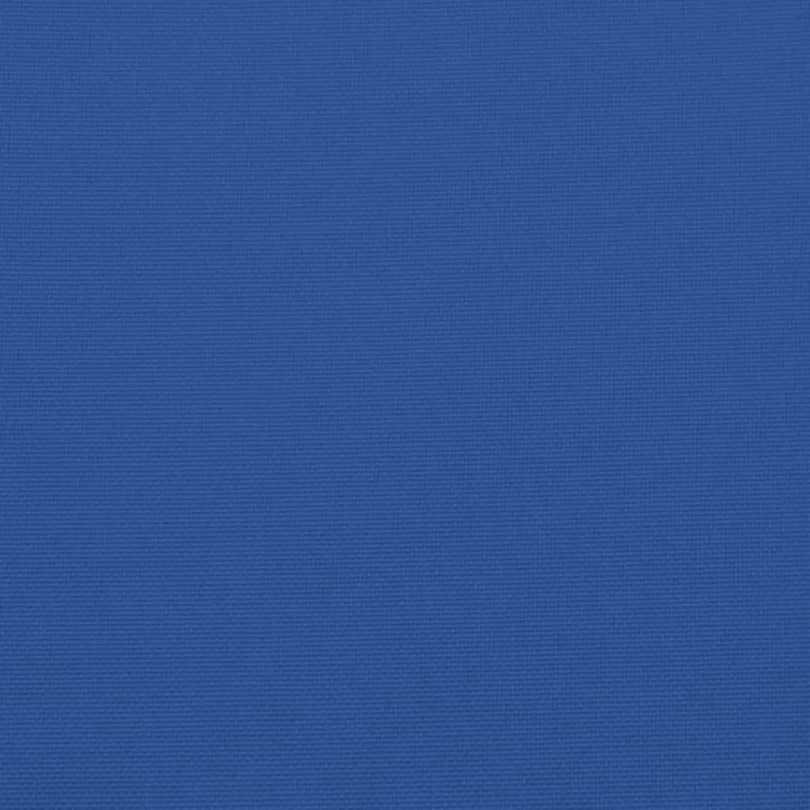 Coussins de chaise de jardin à dossier bas lot de 4 bleu royal - 9