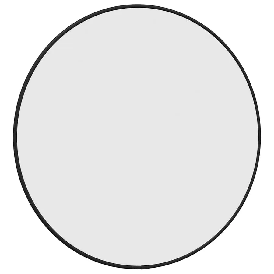 Miroir mural Noir Ø 50 cm Rond - 3
