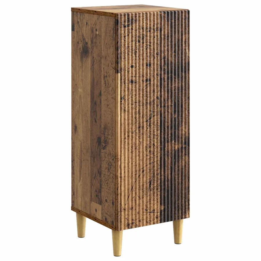 Buffet Bois ancien 33 x 34,5 x 90 cm Bois d'ingénierie - 2