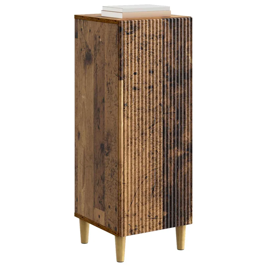 Buffet Bois ancien 33 x 34,5 x 90 cm Bois d'ingénierie - 3
