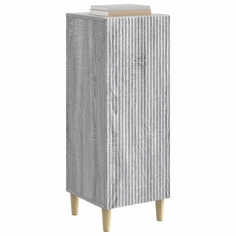 Buffet Sonoma gris 33 x 34,5 x 90 cm Bois d'ingénierie - 3