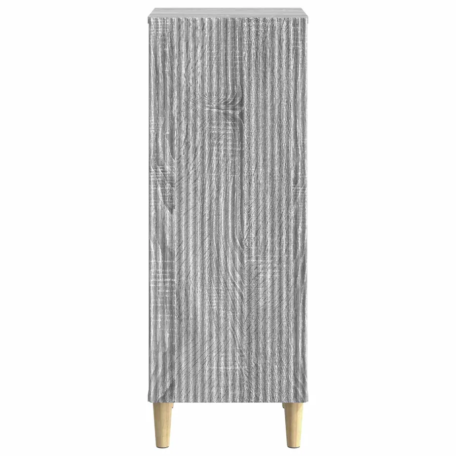 Buffet Sonoma gris 33 x 34,5 x 90 cm Bois d'ingénierie - 6