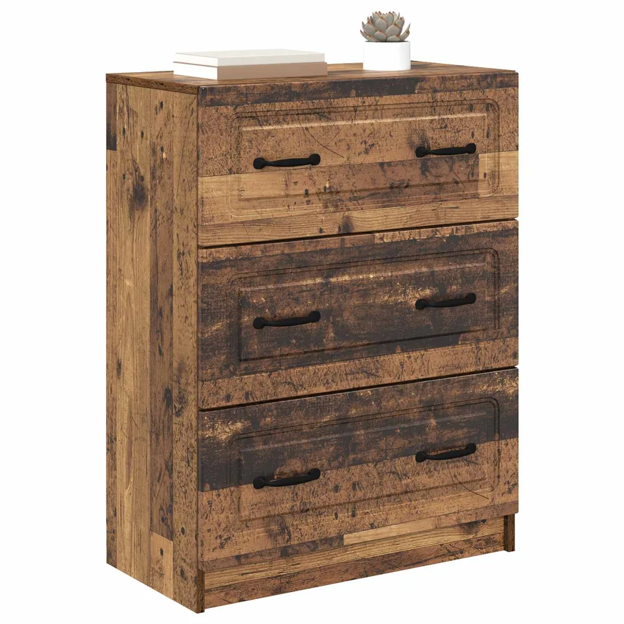 Armoire à tiroirs Bois ancien 66 x 34,5 x 87 cm - 3