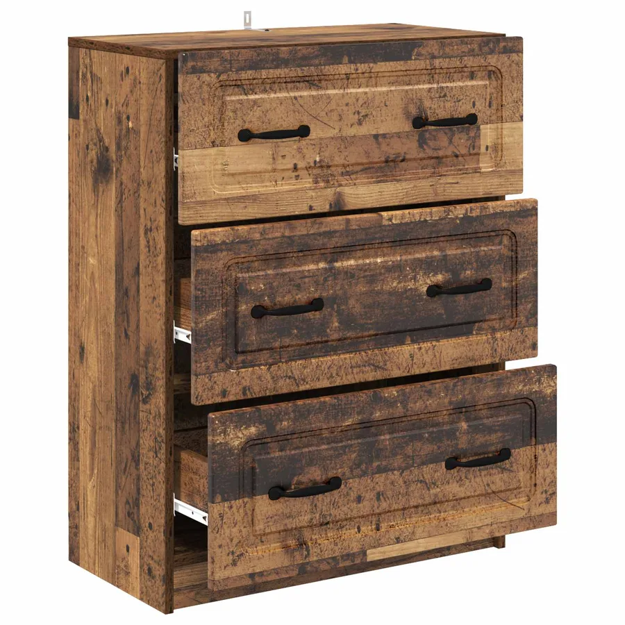 Armoire à tiroirs Bois ancien 66 x 34,5 x 87 cm - 5