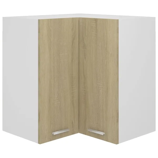 Hanging corner cabinet "Lyon" Sonoma Oak 57 x 57 x 60 cm Engineered wood