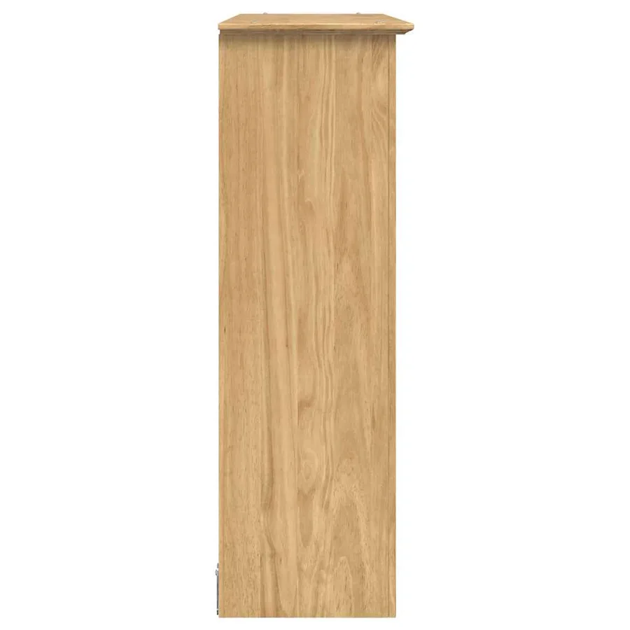 Meuble avec Portes en Verre BODO Marron miel - 5
