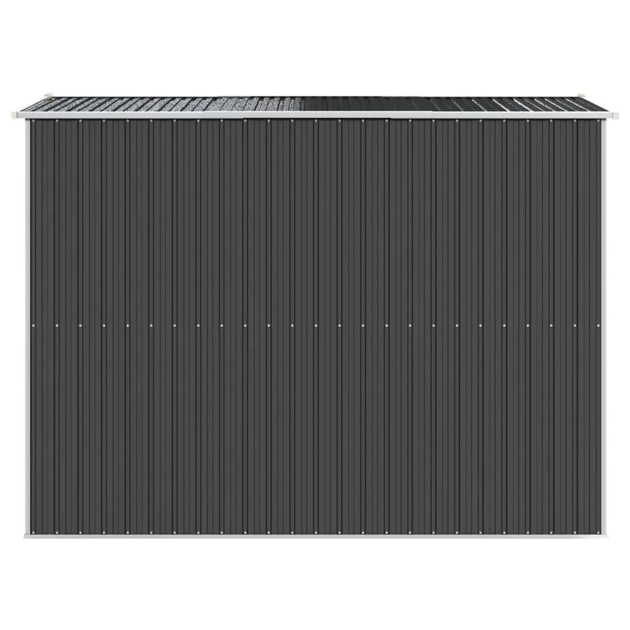 Abri de jardin Anthracite 192x274x223 cm Acier galvanisé - 5