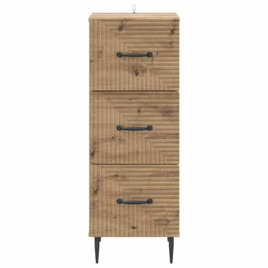 Armoire à tiroirs 33 x 34,5 x 89,5 cm Bois d'ingénierie - 6