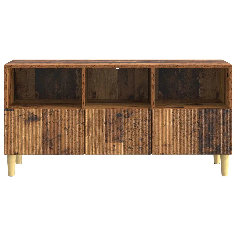Meuble TV Bois ancien 102 x 34,5 x 50 cm Bois d'ingénierie - 6