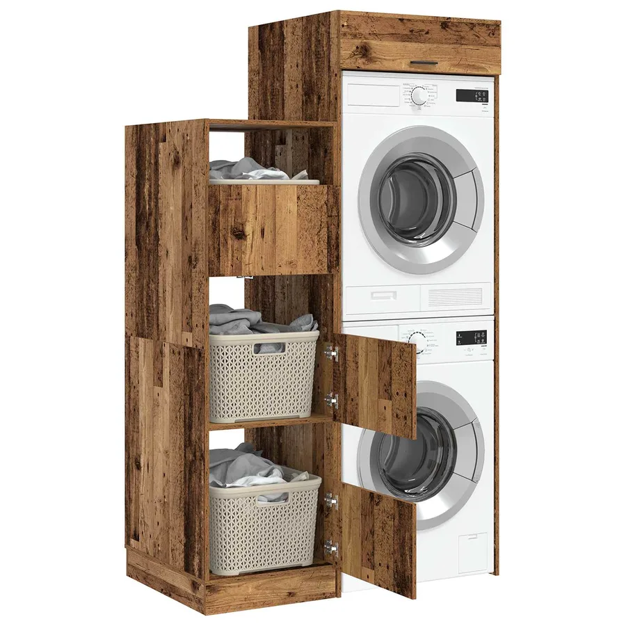 Ensemble de meubles de rangement pour la buanderie 2 pc - 3