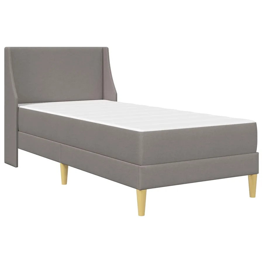 Cadre de lit avec matelas avec tête de lit Polyester - 3