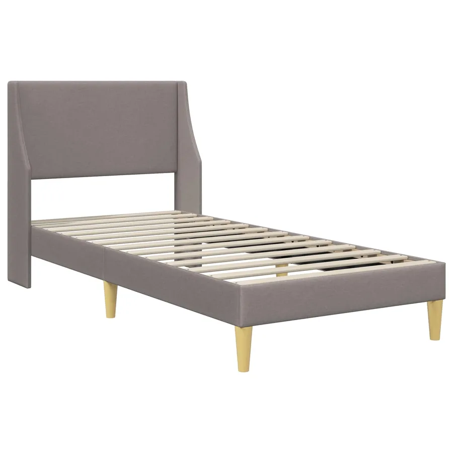 Cadre de lit avec matelas avec tête de lit Polyester - 4