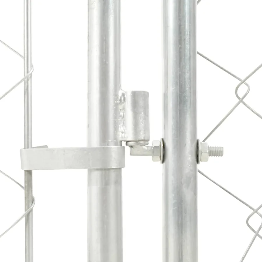 Chenil d'extérieur avec toit pour chiens 200x100x125 cm - 5