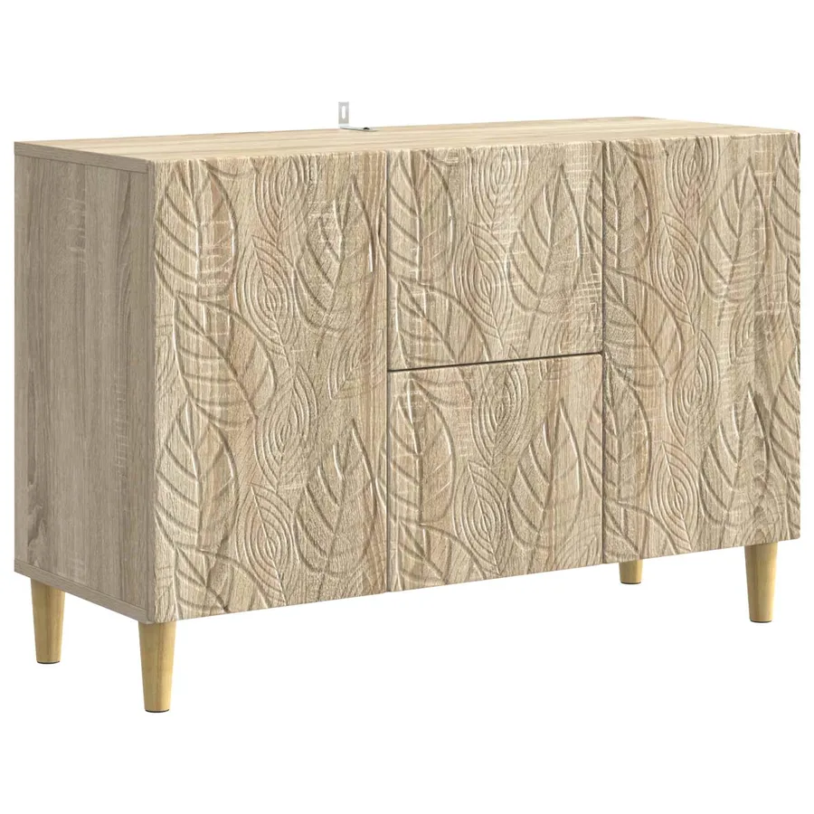 Buffet Chêne Sonoma 89 x 34,5 x 60 cm Bois d'ingénierie - 2