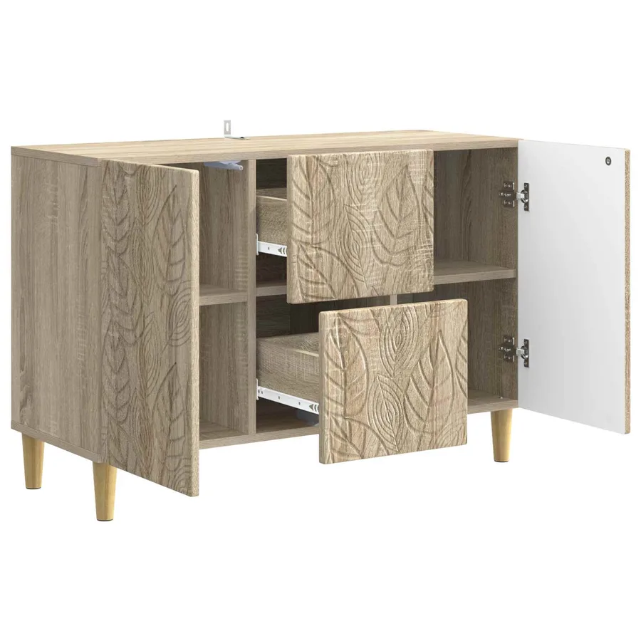 Buffet Chêne Sonoma 89 x 34,5 x 60 cm Bois d'ingénierie - 4