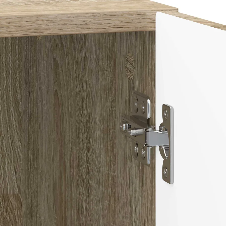 Cabinet de chevet 2 pcs Chêne Sonoma 43 x 34,5 x 50 cm - 11